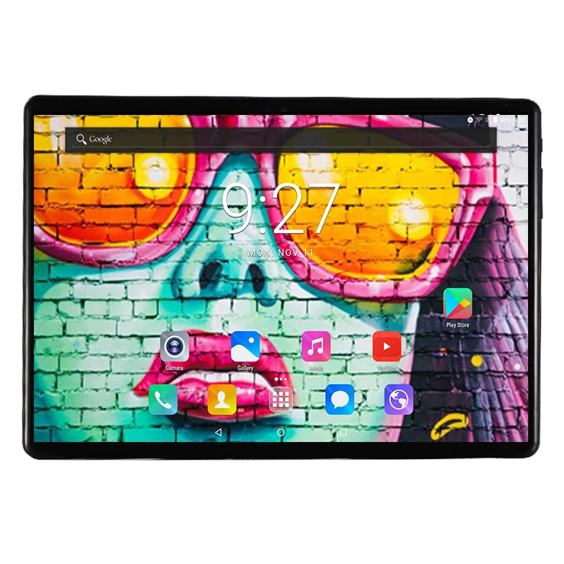 2021 новые продажи Youtube/Facebook/Play Store DHL Бесплатный 10 дюймовый планшетный ПК 4 ядра 2 + 32