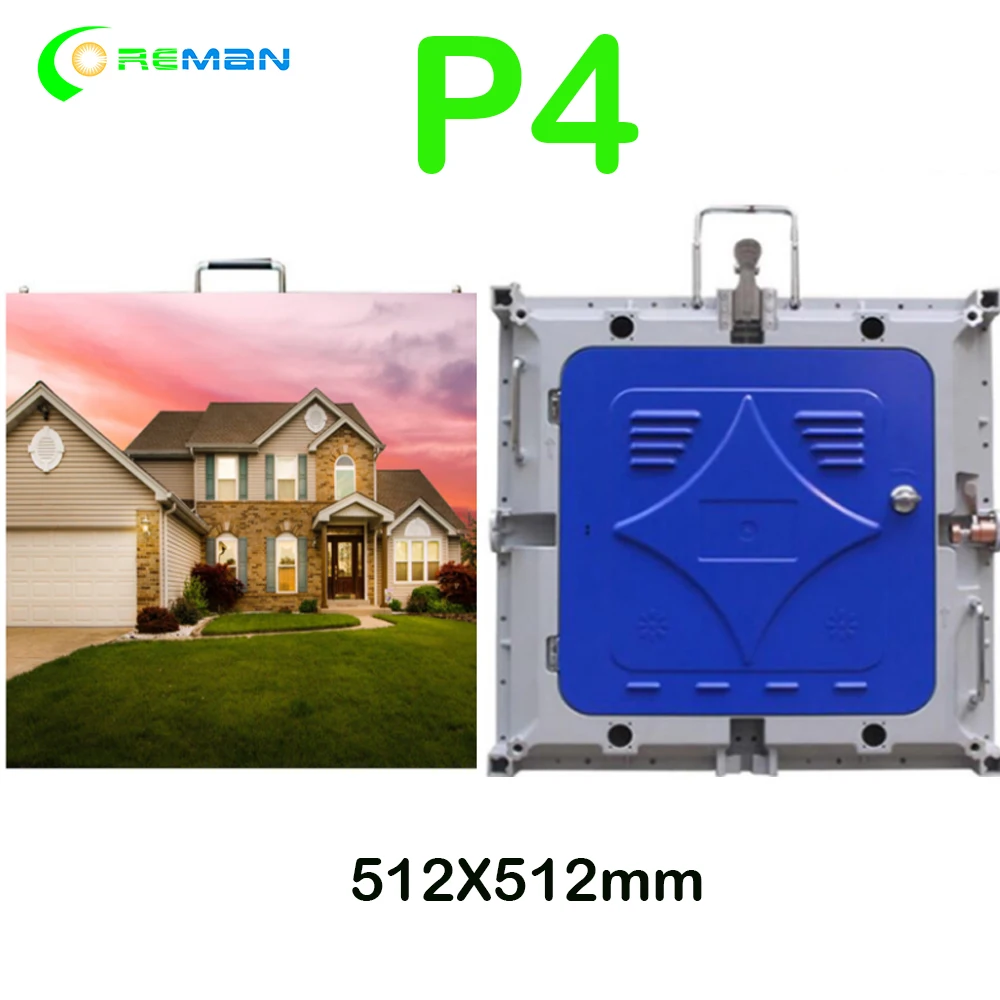 Rgb светодиодная матрица наружная P4 настенная панель 512X512 светодиодные видео