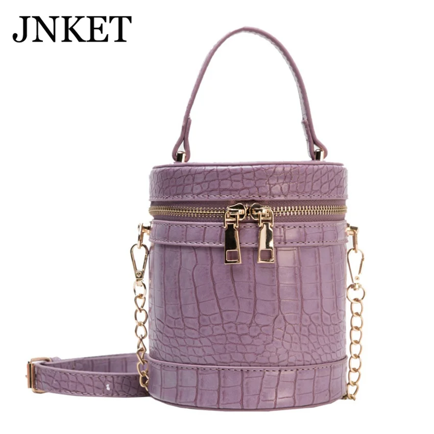 

JNKET New Women Fashion Leisure Handbag Bucket Bag Tote Bag PU Leather Shoulder Bag Crossbody Bag