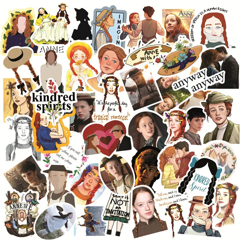 

10/30/50PCS Inspirational American Drama Little Annie Graffiti Sticker Water Cup Luggage Laptop Sticker Wholesale