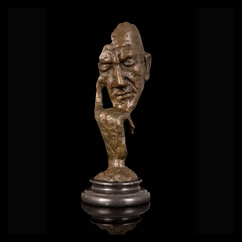DS-591 знаменитый Бронзовый художник Rodin художественный Декор бронзовый человек