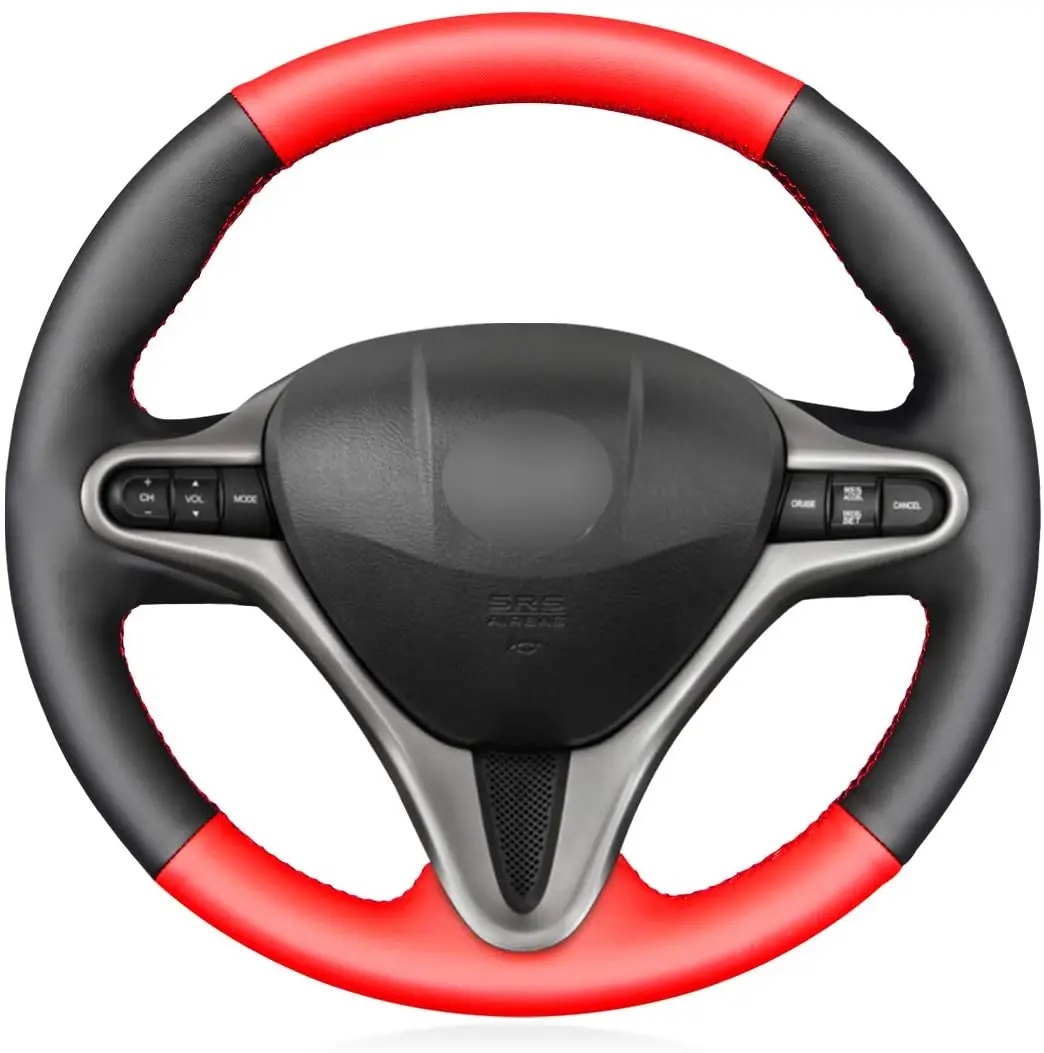 

Чехол рулевого колеса для Honda Civic 8 2006-2009 (3 спицы)