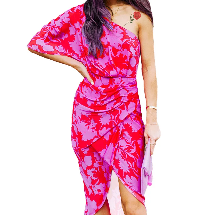 

Amazon 2021 summer new cross border women's dress in Europe and America