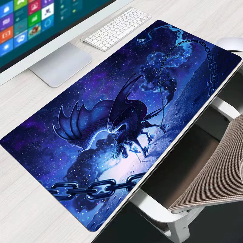 

Fantasy Pegasus Gaming Mousepad Mat Gamer Mouse Pad Keyboard Desk Mat Table Carpet Mousepad xxl 900x400 For Computer Laptop Pad