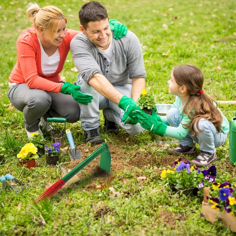 

Portable Home Handheld Rake Manganese Steel Garden Hoe Digger Planting Vegetable Farm Garden Agriculture Weeding Accessories