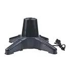 Подставка для рождественской елки электрическая, вращающаяся на 360 градусов основа с 3 шестернями для украшения рождественской елки