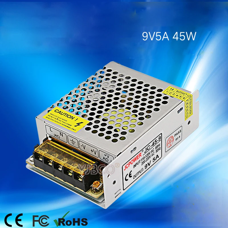 Регулируемый импульсный источник питания DC9V 2A/3A/5A/22A/30A трансформатор драйвера Swich