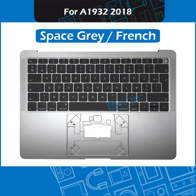 Новый космический серый FR Французский макет A1932 верхний чехол для Macbook Air Retina 13