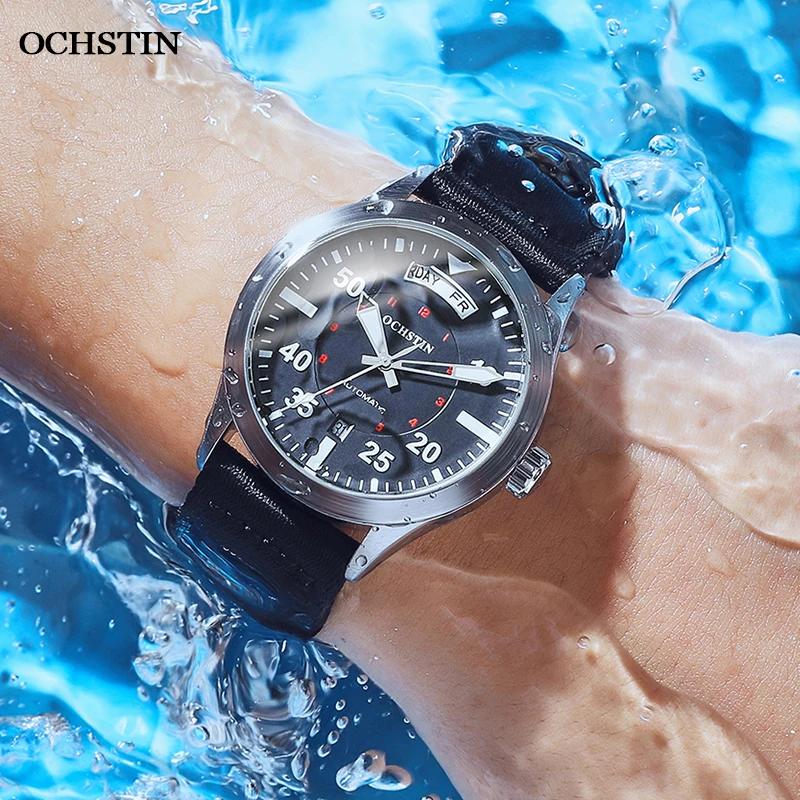2020 Новая мода мужские часы Ochstin лучший бренд класса люкс Водонепроницаемый даты