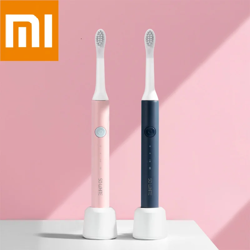 Xiaomi Mijia SOOCAS SO WHITE EX3 звуковая электрическая зубная щетка Ультра звуковая автоматическая зубная щетка перезаряжаемая Водонепроницаемая Чистка