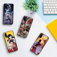 anime japan cartoon inuyasha phone case for redmi note 8a 7 5 8pro 8t 9pro coque for note6pro funda capa