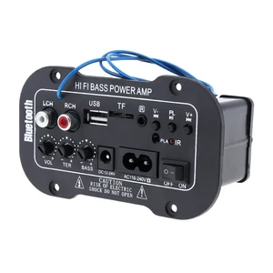 5-дюймовый автомобильный усилитель мощности HI-FIBluetooth, автомобильный FM-радиоплеер, HI-Fi усилитель мощности с поддержкой SD USB DVD MP3 входа