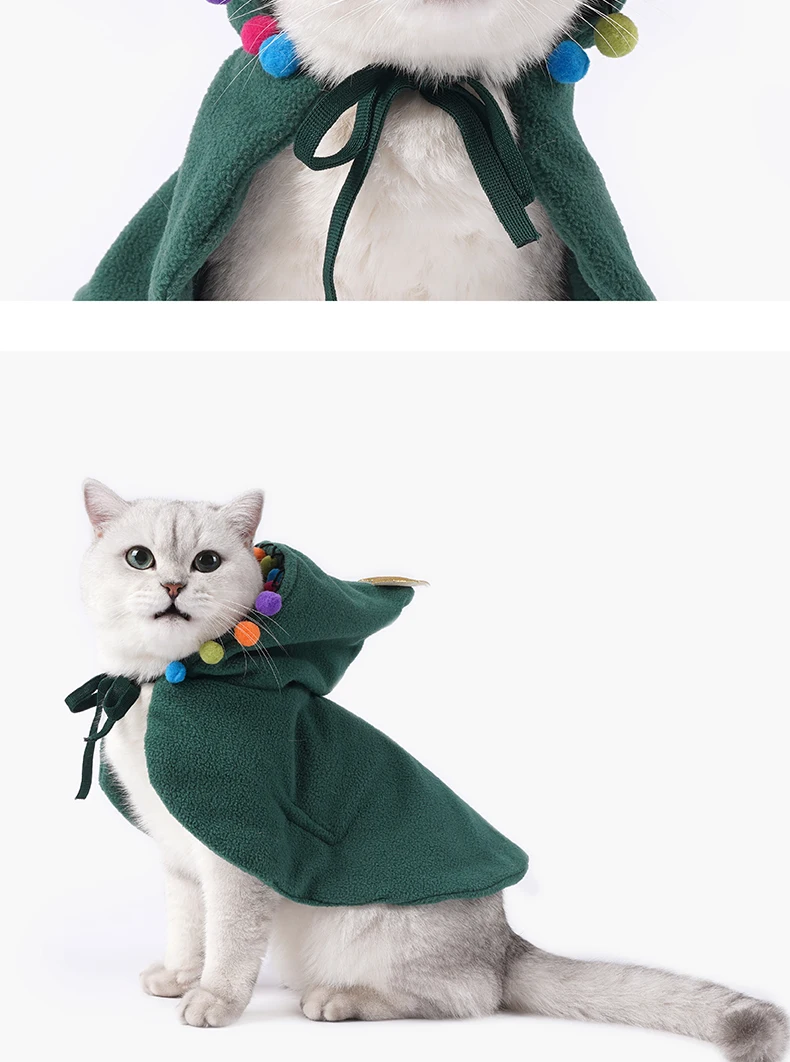 Роскошная Одежда для собак с изображением животных Рождество Весна зима теплая