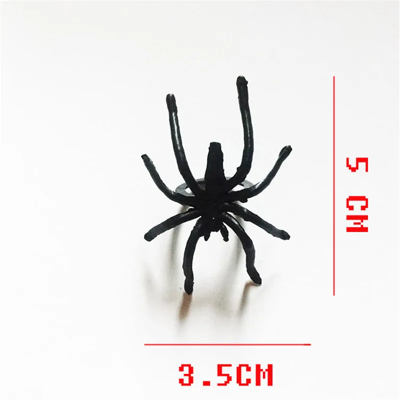 50 шт./компл. забавные гаджеты имитация паука игрушка реалистичные страшные