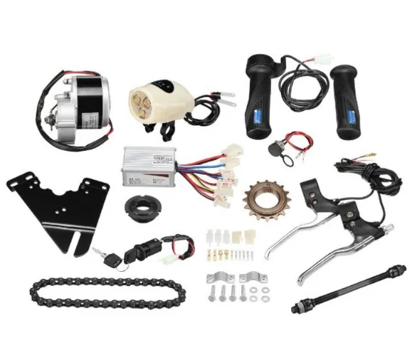 

Electric bicycle full set of accessories 24V250W mountain bike DC brushed gear motor electric vehicle kit