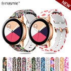 20 мм22 ммсиликоновый браслет для печати ремешок для наручных gps-часов Garmin Fenix 5x, 5S plus, 6, 6S pro vivoactive 4 3 музыка 935 945 245 Вену ремешок для наручных часов