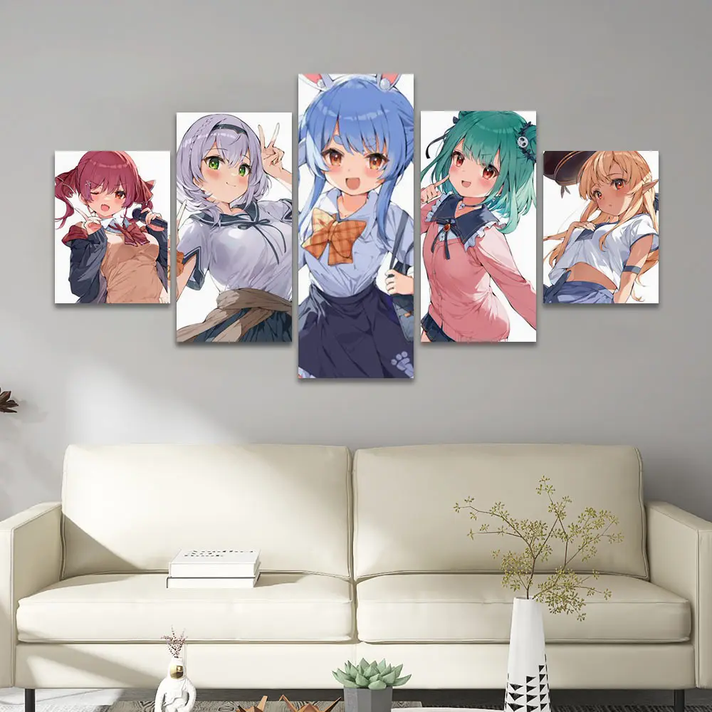 

5 шт., постеры для украшения дома, на холсте