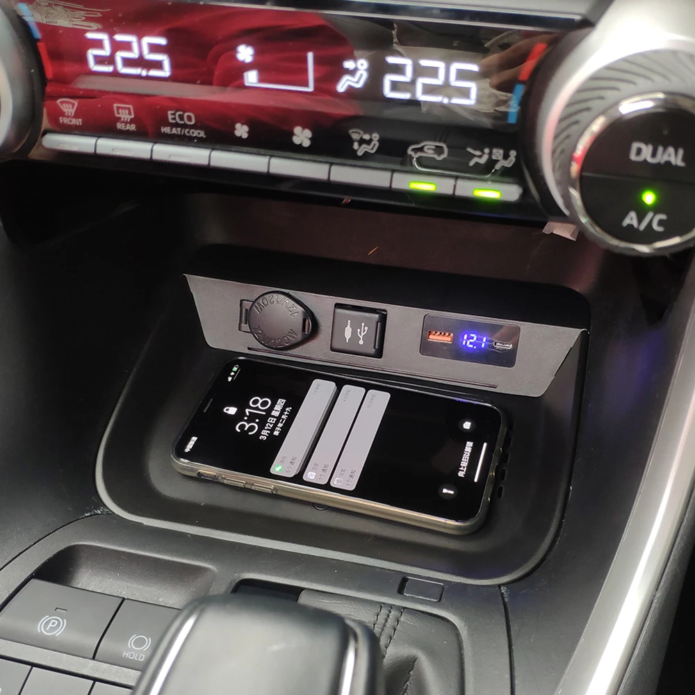 Автомобильное беспроводное устройство для быстрой зарядки совместим с iPhone Xs XR X8