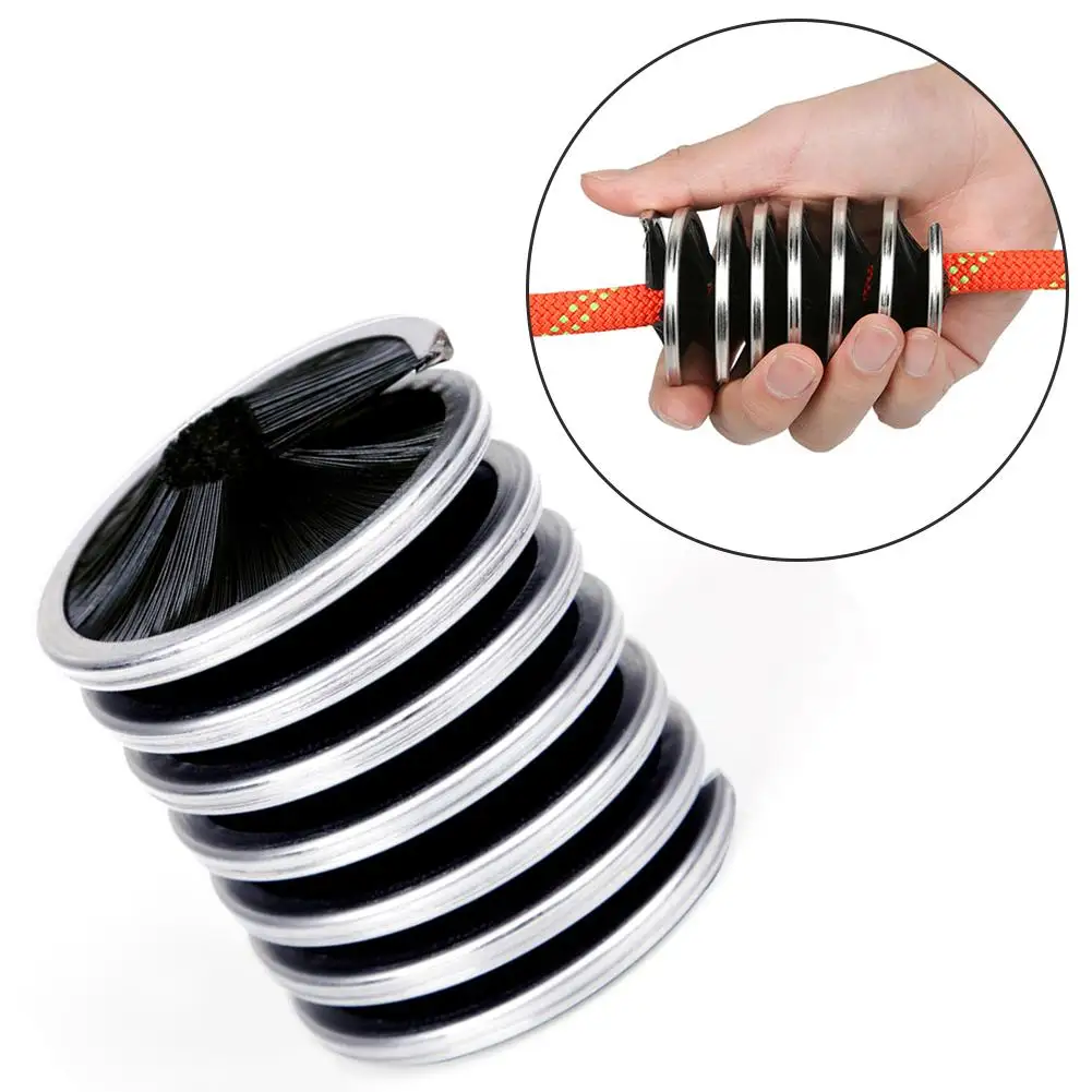 Портативный на открытом воздухе Скалолазание веревки кисточки веревка для