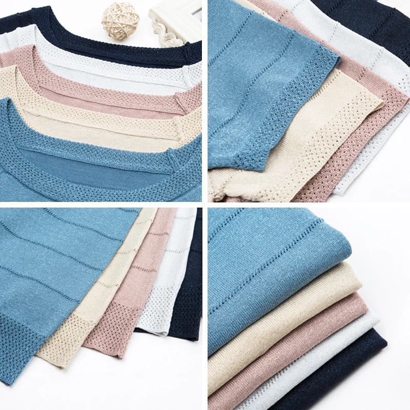 Топ женский Яркий шелковый приталенный повседневный однотонный трикотажный топ