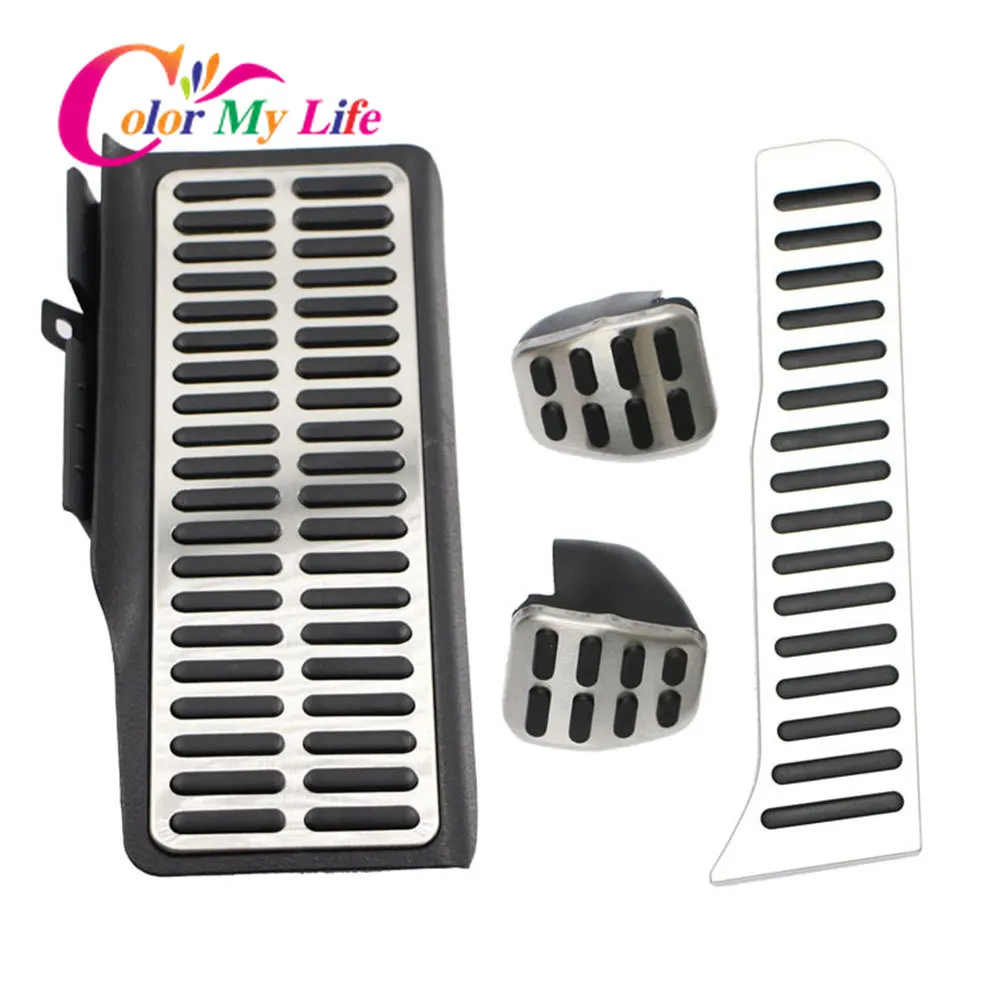 Цветные накладки из нержавеющей стали для автомобильной топливной педали My Life