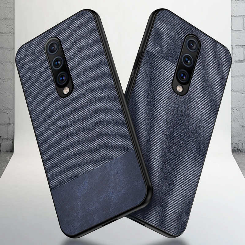 Чехол из хлопчатобумажной ткани для Oneplus 7 7T Pro 6 T Retra чехлы силиконовой One plus чехол