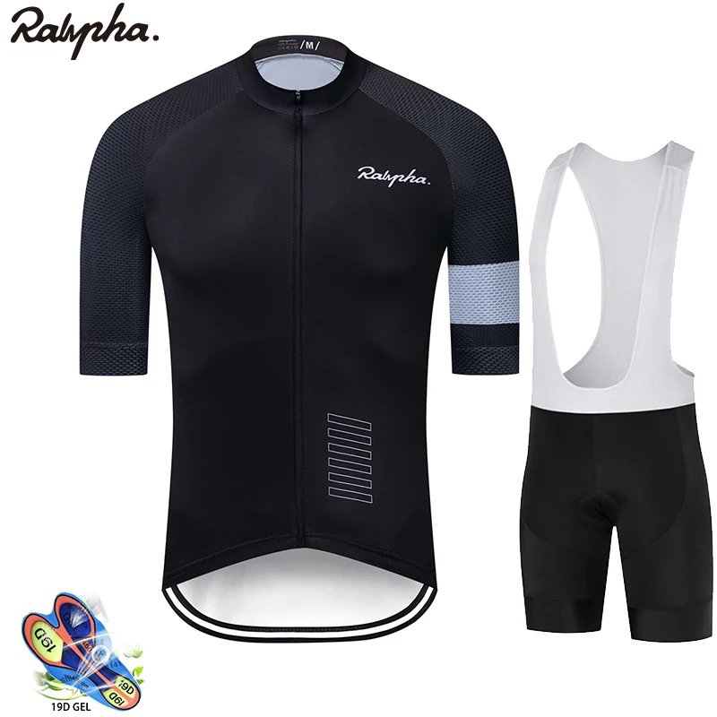 8 Raphaing Pro Team Велоспорт Джерси наборы одежда для велоспорта Ropa Ciclismo Hombre летняя гоночная велосипедная одежда велосипедная Униформа Новинка - Цвет: 8