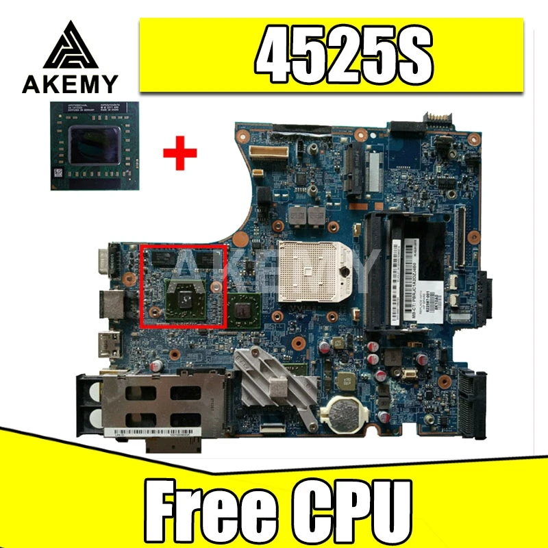 

Материнская плата SAMXINNO 613213-001 613211-001 для ноутбука HP ProBook 4525S 4525 48.4GJ02.011, материнская плата, бесплатный ЦП