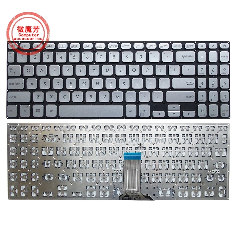 

US Laptop Keyboard for HP ASUS S15 S530UA S5300F/FN/UN X530/M K530/FA Y5100UB