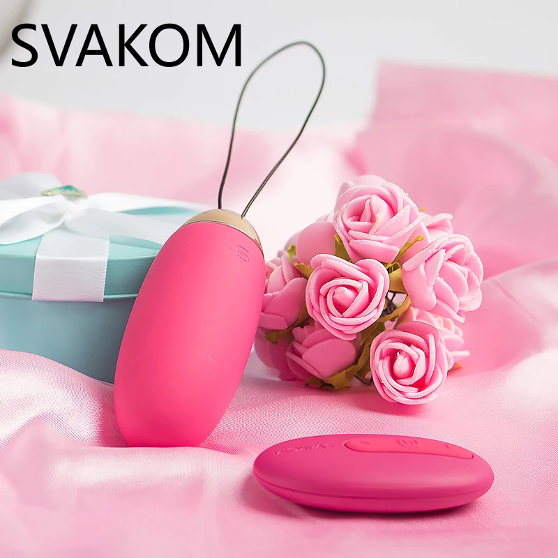 Вибратор SVAKOM Elva Женский беспроводной водонепроницаемый с дистанционным управлением пружинный секс игрушки