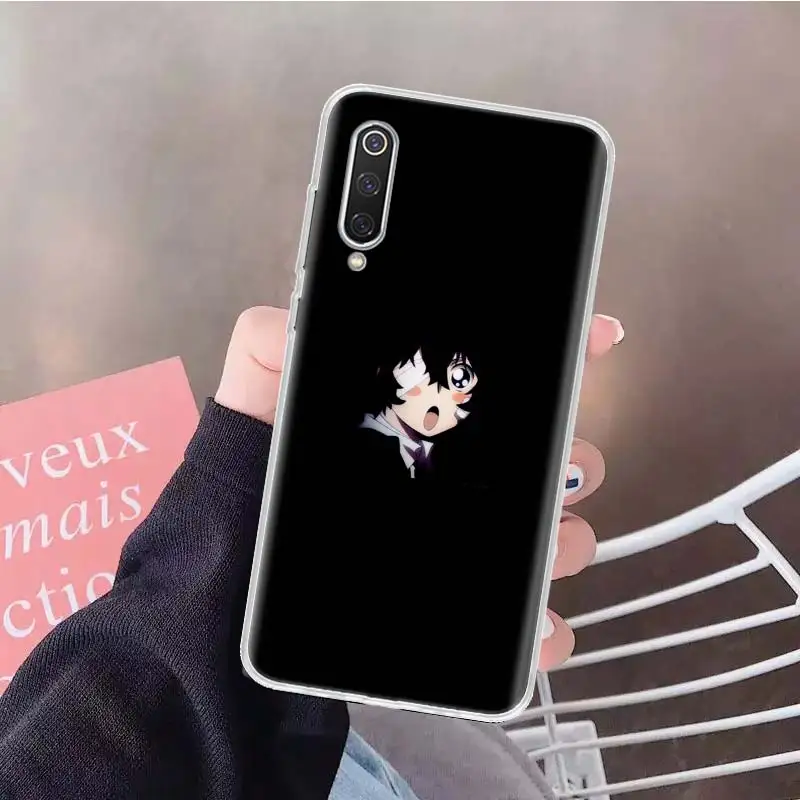 anime bungou stray dogs dazai osamu soft phone case for xiaomi redmi note 10 10s 9 9s 8 7 8t 11s 11t 11 pro 9a 9t 9c 8a 7a shell free global shipping