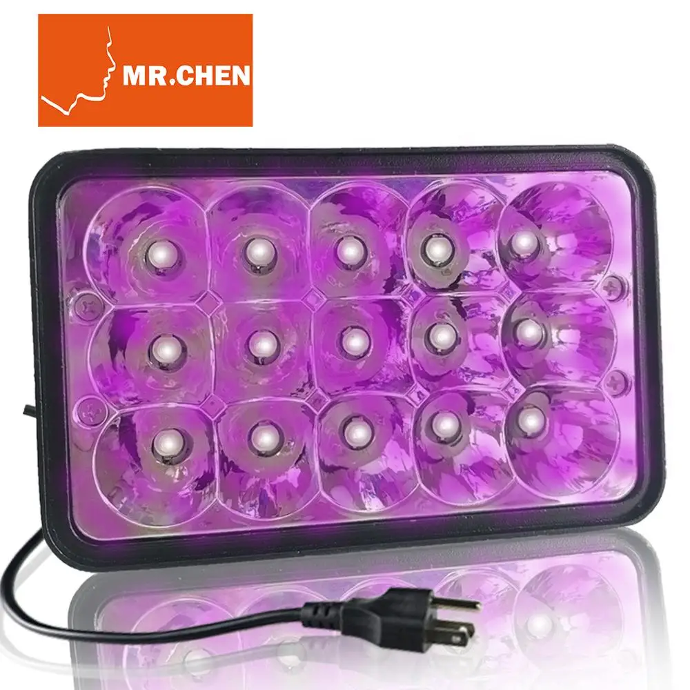 365nm Ультрафиолетовый светодиодный черный светильник лампа УФ выпускной бар