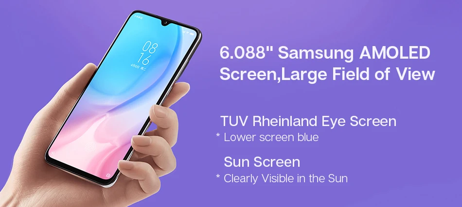 Глобальная версия Xiaomi Mi A3 4 Гб 64 Гб мобильный телефон 6,08" Восьмиядерный Snapdragon 665 48MP+ 32MP AI камера 4030 мАч
