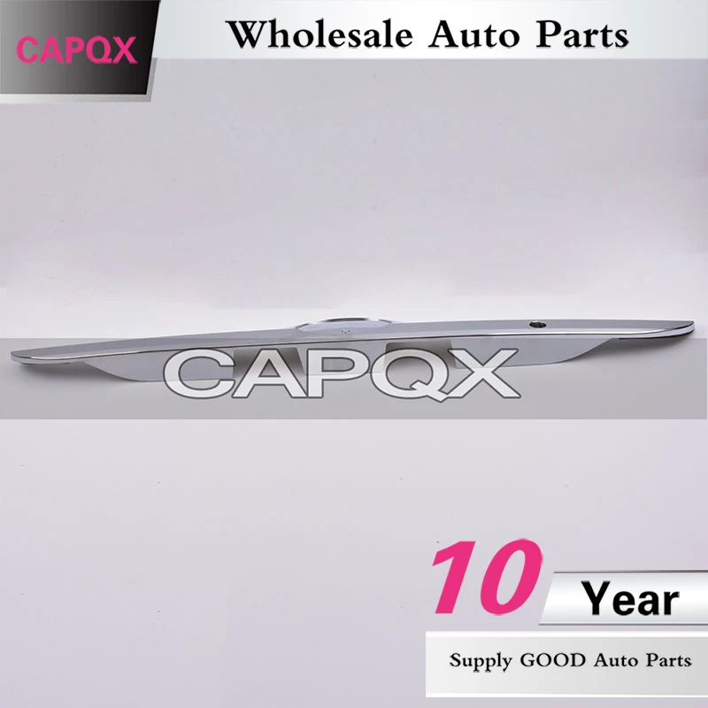 CAPQX для Corolla EX 2013 2014 2015 ABS Хромированная задняя дверная полоса палка отделочная