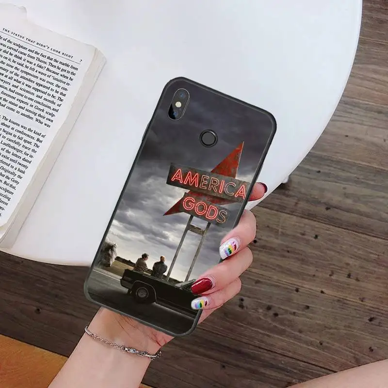 

American Gods movie color sexy Phone Case For Xiaomi Redmi 7 9t 9se k20 mi8 max3 lite 9 note 8 9s 10 pro Soft Silicone Shell