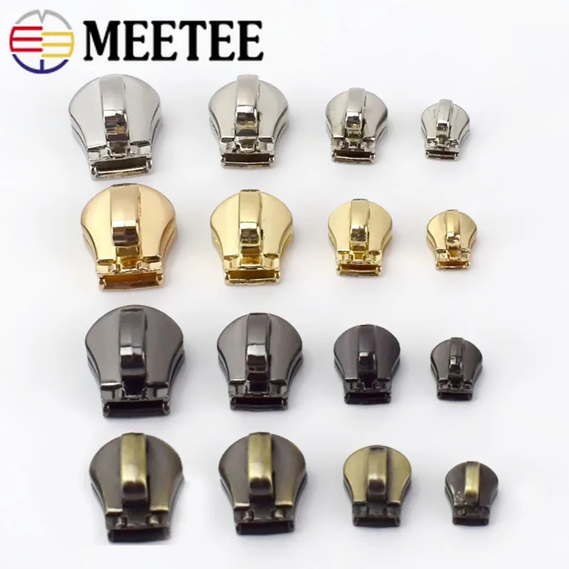 Набор для ремонта одежды AP604 металлический ползунок на молнии с наконечником