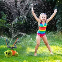 kids sprinkler turtle water spray toy lawn sprinkler yard kids outdoor swimming pool water fun toys water park for kids summer