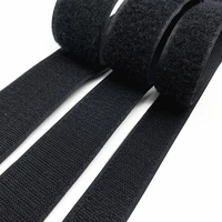 1 yardlot 1 pair 15mm 50mm black white fastener tape velcros hook and loop tape cable ties sewing accessories