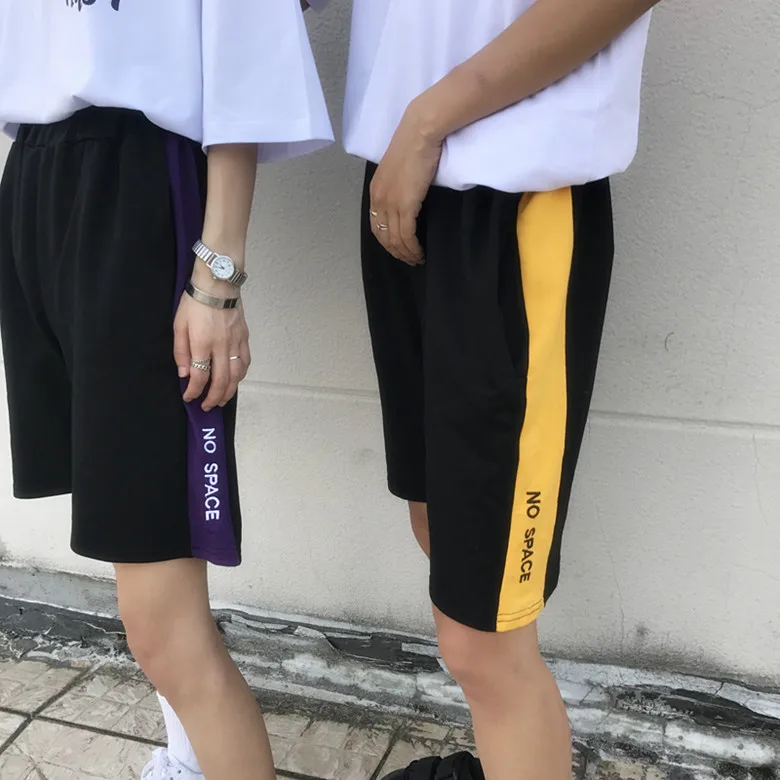 

Cec shorts female straight student sports casual summer running fitness basketball loose ball five points