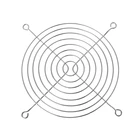 Carlote вентилятор защитная сетка решетка 12 см диаметр железная сетка Безопасность сетка для компьютера чехол вентиляторы ЦПУ вентилятор охладитель для жидкости Кулер Мастер