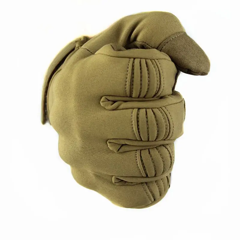 Водонепроницаемые мужские перчатки для сенсорного экрана тактические