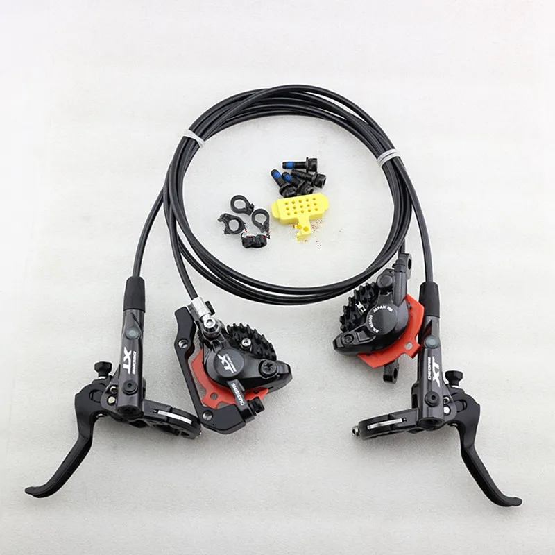 Shimano Deore XT M8000 Гидравлический дисковый тормоз набор тормозной рычаг + Черный с ICE-TECH