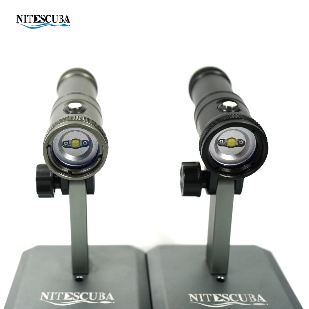 Nitescuba V20 Led Diving Video Light Glare 2000 Lumen Astigmatism Lamp Focus With Red Tg6 Gopro Underwater Photography | Спорт и