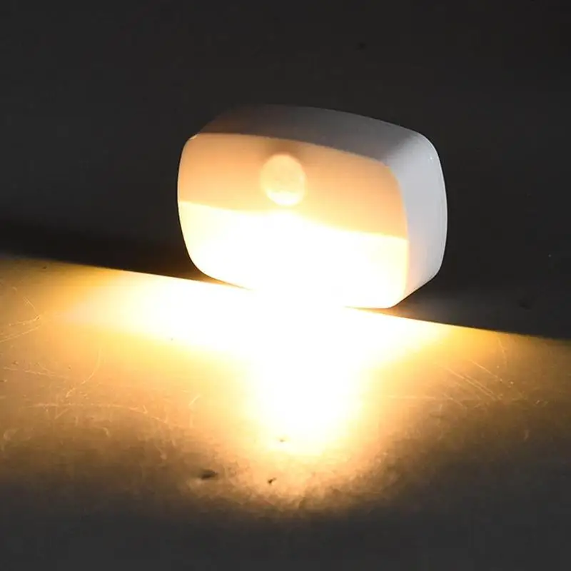 

LED Motion Sensor Light Battery Operated Wireless Wall Light Closet LED Door 2021 Light Lamp Cabinet Corridor Night R8X2