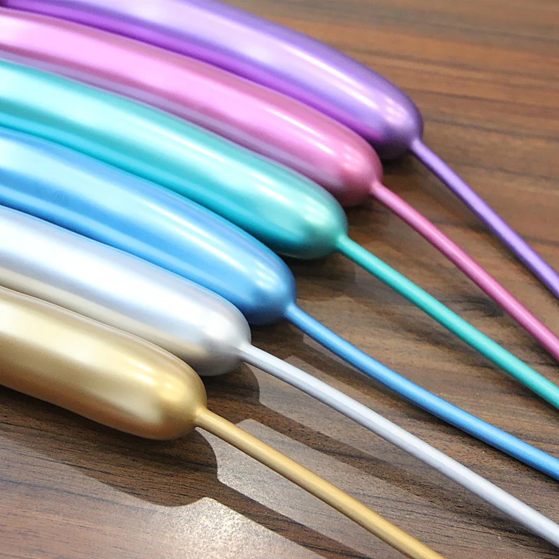 10 шт. игрушечный Золотой волшебный шарик в полоску длинные жемчужные