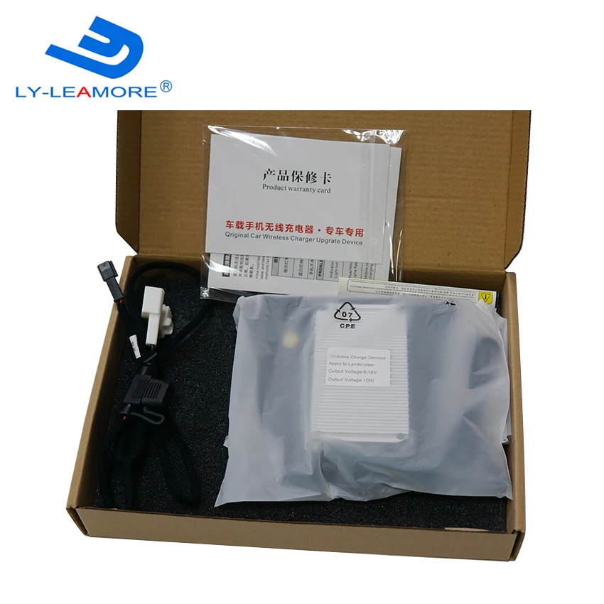 leamore free shipping fast charger qi mobile phone car accessories for camry 2018 2020 wireless charger decvice free global shipping