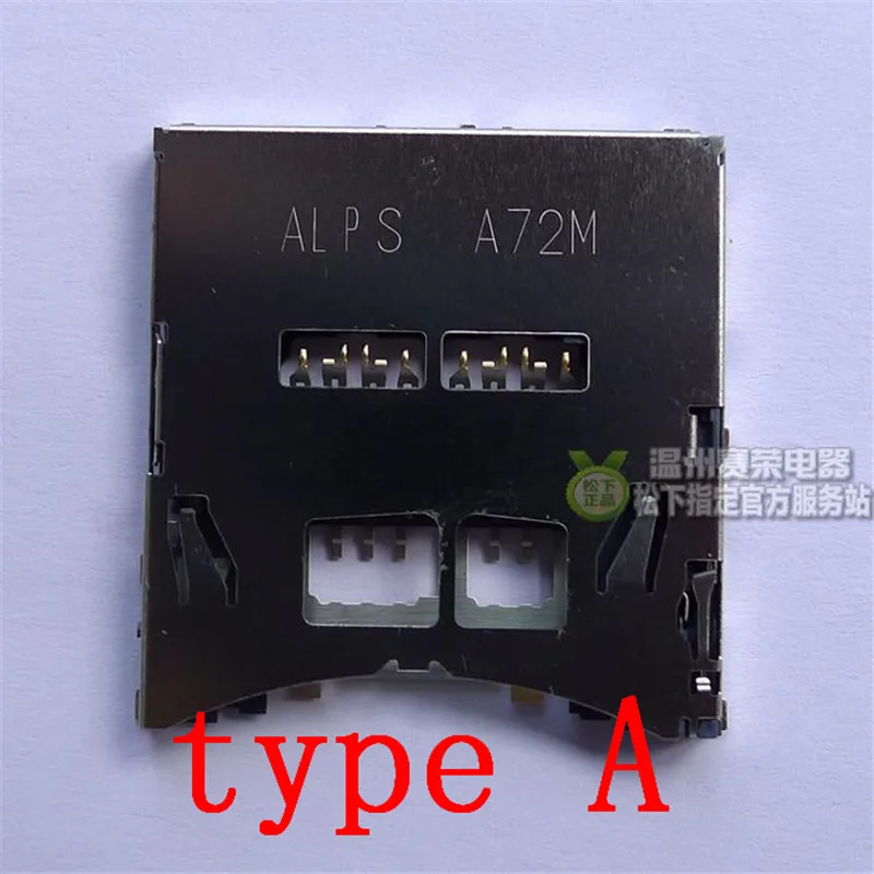 Новый оригинальный держатель слота для SD карт камеры Panasonic G7 G8 G80 G81 G9 GH5 G85|Запчасти