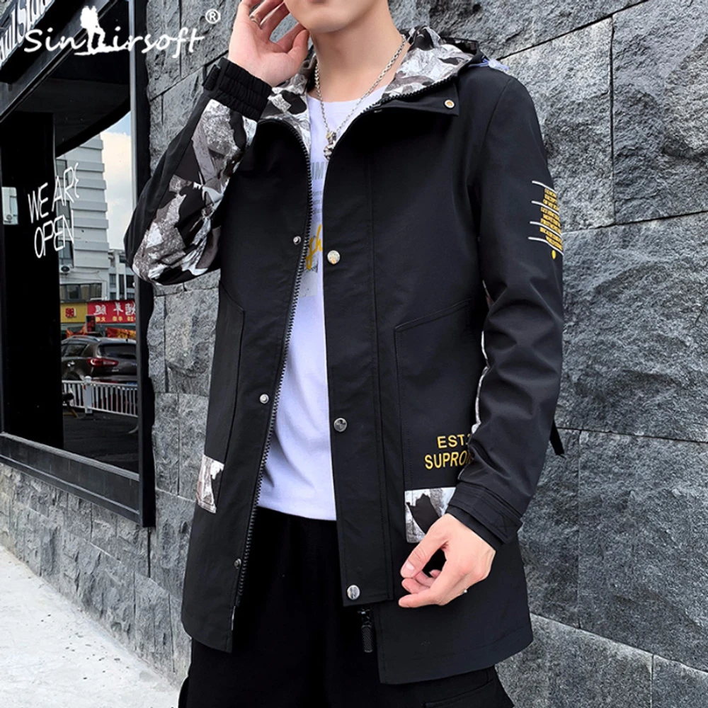 Новый дизайн Мужская Куртка теплое зимнее пальто свободная модная повседневная