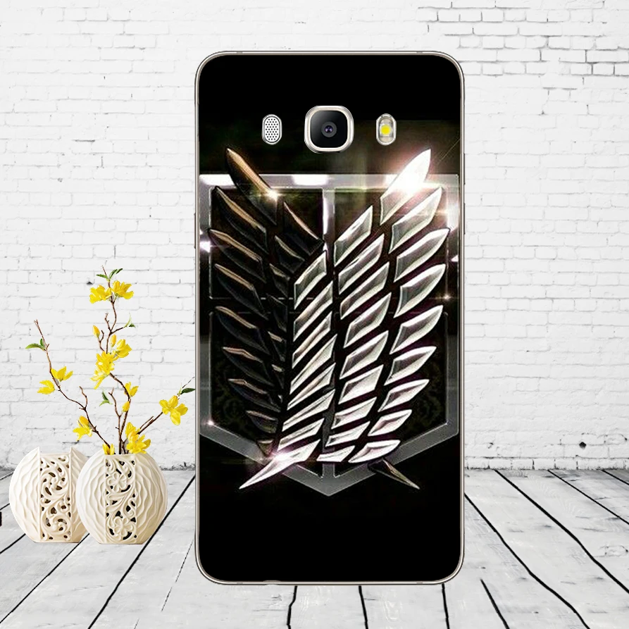 13DD аниме японский атака на Титанов Мягкий силиконовый чехол для Samsung Galaxy a3 a5 2017 A6 A8