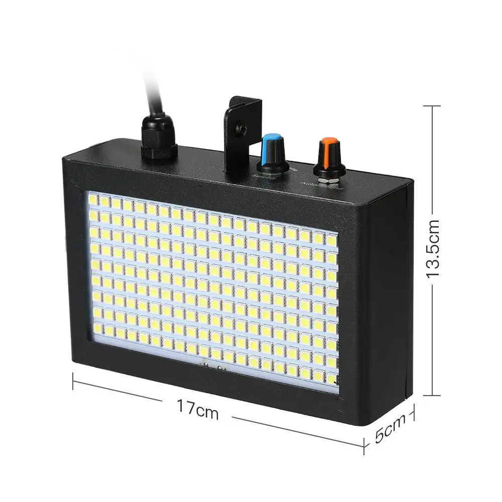 35 Вт 180LED стробоскоп светильник острый для бега со звуковым управлением
